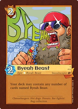 Byeah Beast